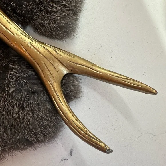 BRASS ANTLER DECOR - Picture 5 of 6